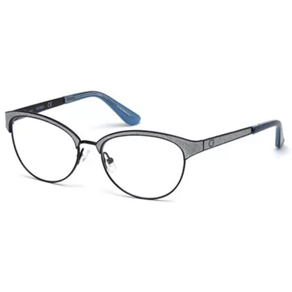 NWT GUESS 2617 51091 Matte Blue Eyeglasses